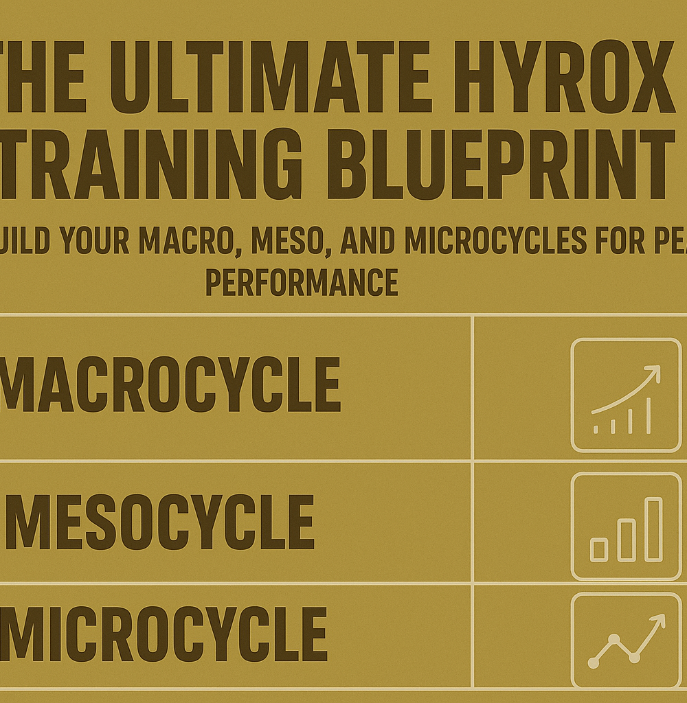 The Ultimate HYROX Training Blueprint: How to Build Your Macro, Meso, and Microcycles for Peak Performance