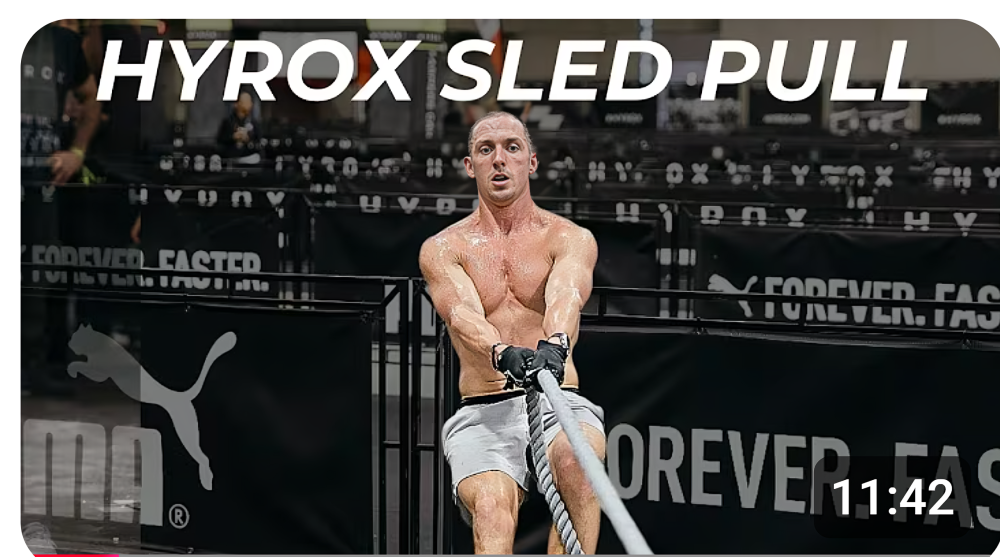 Mastering the Sled Pull in HYROX: A Step-by-Step Guide